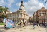 Presentación de las obras en el Palacio Consistorial.