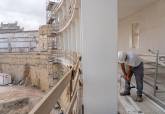 Las obras para la apertura al pblico del Anfiteatro Romano avanzan a buen ritmo