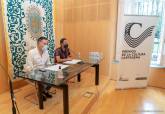 Reunión del Consejo de Cultura donde se informó sobre la convocatoria de los Premios a la Cultura Cartagenera