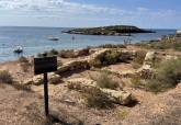 Yacimiento en los baos termales de la Marrana en Isla Plana y El Tintero