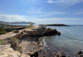 Yacimiento en los baos termales de la Marrana en Isla Plana y El Tintero