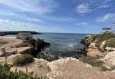 Yacimiento en los baos termales de la Marrana en Isla Plana y El Tintero