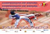 Cartel Campeonatos de Espaa de Taekwondo