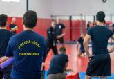 Curso de la Policia Local para incorporar el bastón extensible