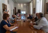 Reunin de los cientficos del Comit de Expertos del Mar Menor con los representantes polticos de la Corporacin municipal