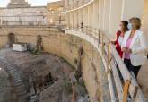 Finaliza la segunda de las tres fases del proyecto de excavación y recuperación del Anfiteatro Romano y Plaza de Toros de Cartagena
