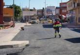 La calle Peroniño se abre este viernes al tráfico rodado al finalizar las obras del colector de pluviales 