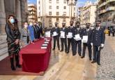 Acto institucional por la festividad del patrón de la Policía Local de Cartagena