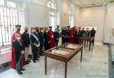 Entrega del busto de Alfonso X al Ayuntamiento de Cartagena