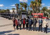 Inauguracin de la exposicin de homenaje al transportista en el puerto