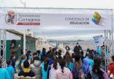 La Concejala de Educacin colabora en el proyecto Pasos por el Mar Menor