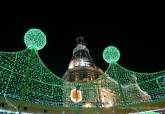 Encendido de las luces de navidad e inauguracin del beln municipal y la zona de ocio del puerto