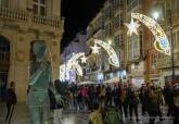 Encendido de las luces de navidad e inauguración del belén municipal y la zona de ocio del puerto