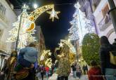 Encendido de las luces de navidad e inauguracin del beln municipal y la zona de ocio del puerto