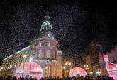 Encendido de las luces de navidad e inauguracin del beln municipal y la zona de ocio del puerto