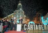 Encendido de las luces de navidad e inauguración del belén municipal y la zona de ocio del puerto