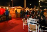 Encendido de las luces de navidad e inauguración del belén municipal y la zona de ocio del puerto