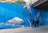 Mural en Monteblanco realizado por Goyo 203 y Jos Mara Vidal