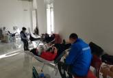 Maratn navideo de donacin de sangre en el Palacio Consistorial