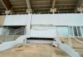 Trabajos en el Estadio Cartagonova