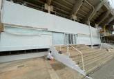 Trabajos en el Estadio Cartagonova