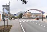 Refuerzo de la seguridad vial en el puente del Barrio de la Concepci�n con se�alizaci�n y reductores de velocidad