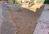 Obras de mejora en patios de colegios de Cartagena