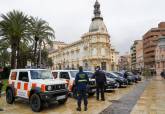 Presentación de los nuevos vehículos de Policía Local y Protección Civil