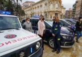 Presentación de los nuevos vehículos de Policía Local y Protección Civil