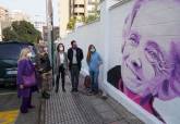 Mural de Sor Francisca Armendriz en homenaje a las mujeres cientficas