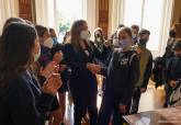 Visita de alumnos de Carmelitas al Palacio Consistorial