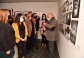 La alcaldesa de Cartagena, Noelia Arroyo, inaugurando la exposicin