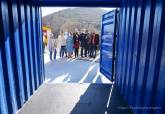 Visita a las instalaciones del Parque de Seguridad en las que se almacenará la ayuda humanitaria para Ucrania