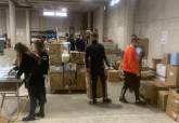 Parte el primer camión con ayuda humanitaria para los ucranianos desde Cartagena 