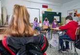 La alcaldesa responde a las preguntas de los alumnos del colegio Asdrbal de Lo Campano