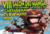 Cartel del  VIII Salón del Manga y la Cultura Japonesa de Cartagena