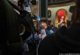 Visita del presidente de la Comunidad y de la alcaldesa a las obras de la Caridad