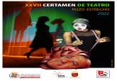 Cartel XXVII Certamen de Teatro de Pozo Estrecho