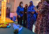 La primera dama de Mauritania, referente de la lucha contra el autismo infantil, visita ASTUS con la alcaldesa