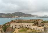 El buque escuela Elcano a su llegada al puerto de Cartagena