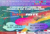 Cartel gala AyudArte del Conservatorio de Msica de Cartagena