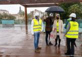 Visita a las obras del proyecto gastronmico y de ocio 'Alviento'