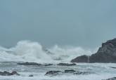 Efectos del temporal en Cala Reona y Cabo de Palos