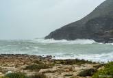 Efectos del temporal en Cala Reona y Cabo de Palos