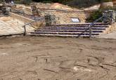 Trabajos de limpiezas en playas tras el temporal