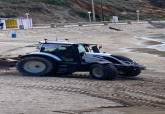 Trabajos de limpiezas en playas tras el temporal