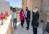 visita del alcalde de Alcantarilla al Palacio Consistorial