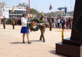 Los artilleros rememoran la gesta del 2 de mayo en Cartagena 