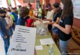 Visita al CEIP Beethoven para la votación de los presupuestos participativos