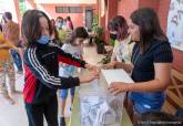Visita al CEIP Beethoven para la votación de los presupuestos participativos